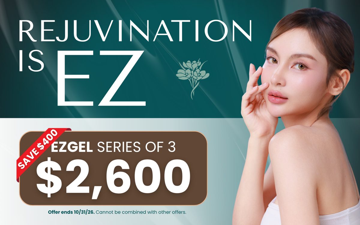 EZ Gel series of 3 October special at Serenity Med Spa